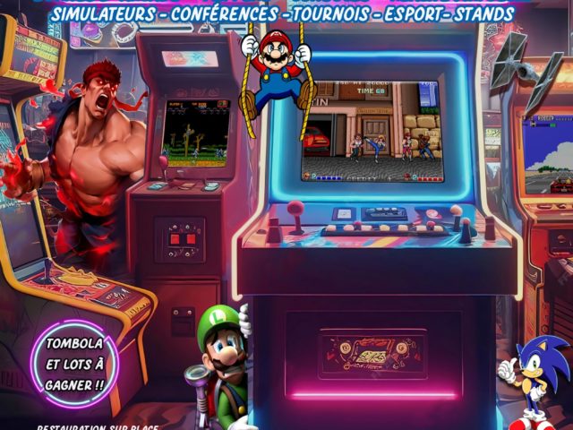 Push Start Buttom Rétro Gameshow